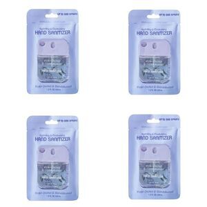 Lot Of 4 Wish Violet Orchid & Sandalwood Hand Sanitizer NWT 1.2 Fl Oz